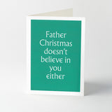 Christmas messages letterpress greeting cards