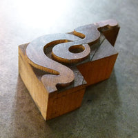‘Home Sweet Home’ wood type card