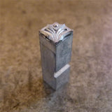 ‘Glint’ ornament letterpress Christmas card.