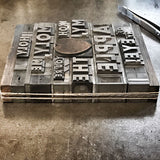 ‘Holy Moly, Me Oh My!’ letterpress Valentines card
