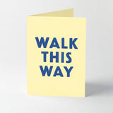 Song title letterpress greeting cards