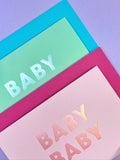 Baby Baby greeting card