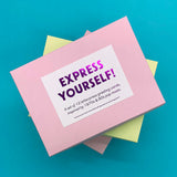 Express Yourself! Box set of 12 letterpress greeting cards