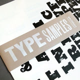 Wood & metal type sample posters (six pack).