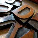 ‘Pointed Antique’ wood type sample poster.