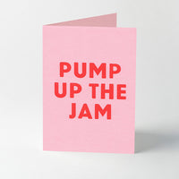 Song title letterpress greeting cards